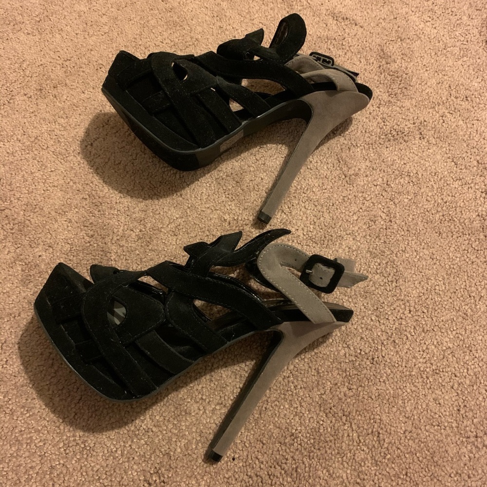 Bumper Strappy Heels